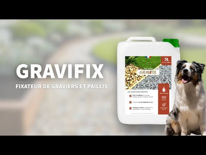 GRAVIFIX - Fixateur de graviers et paillis -  5L